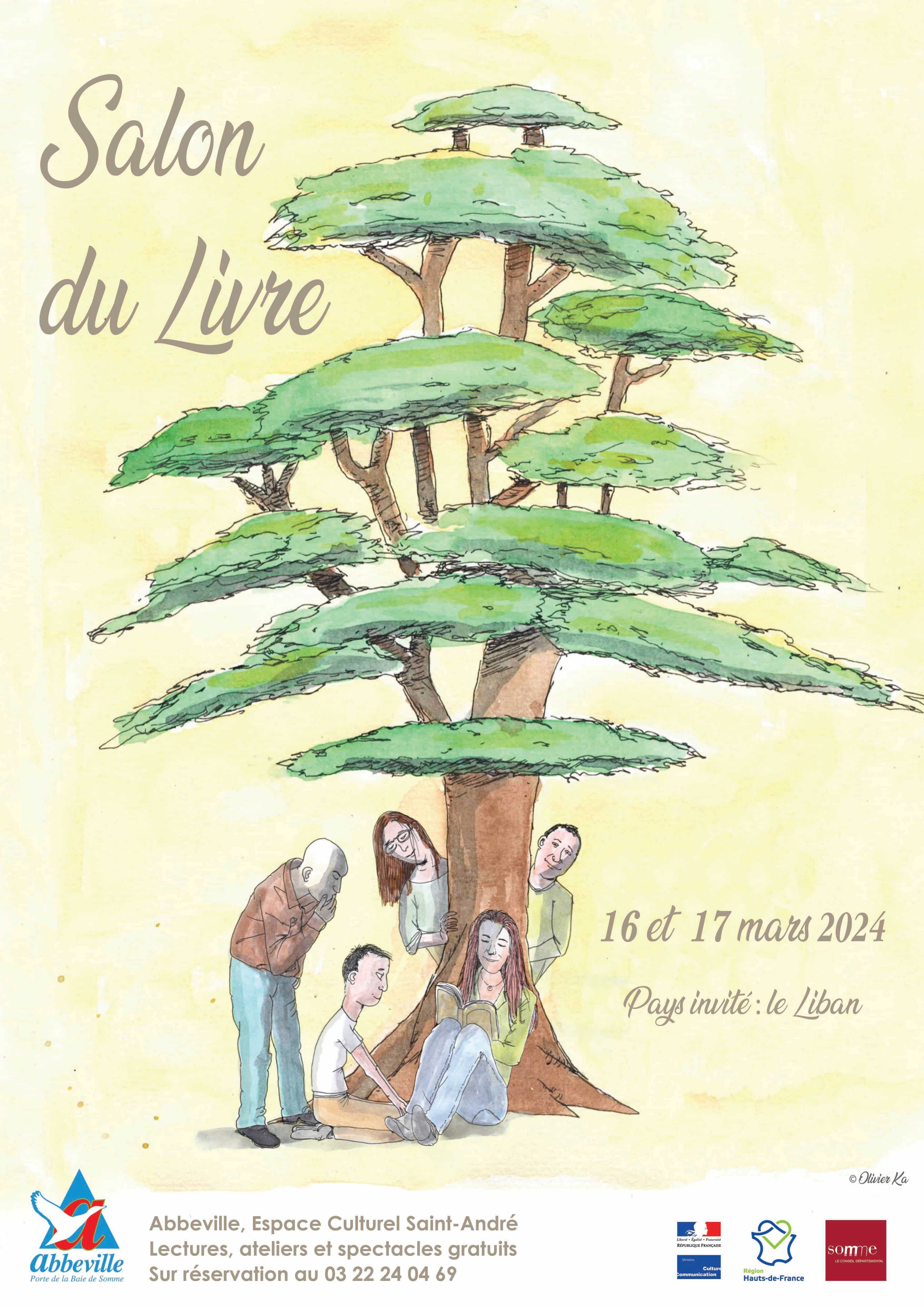 Affiche Salon du livre 2024