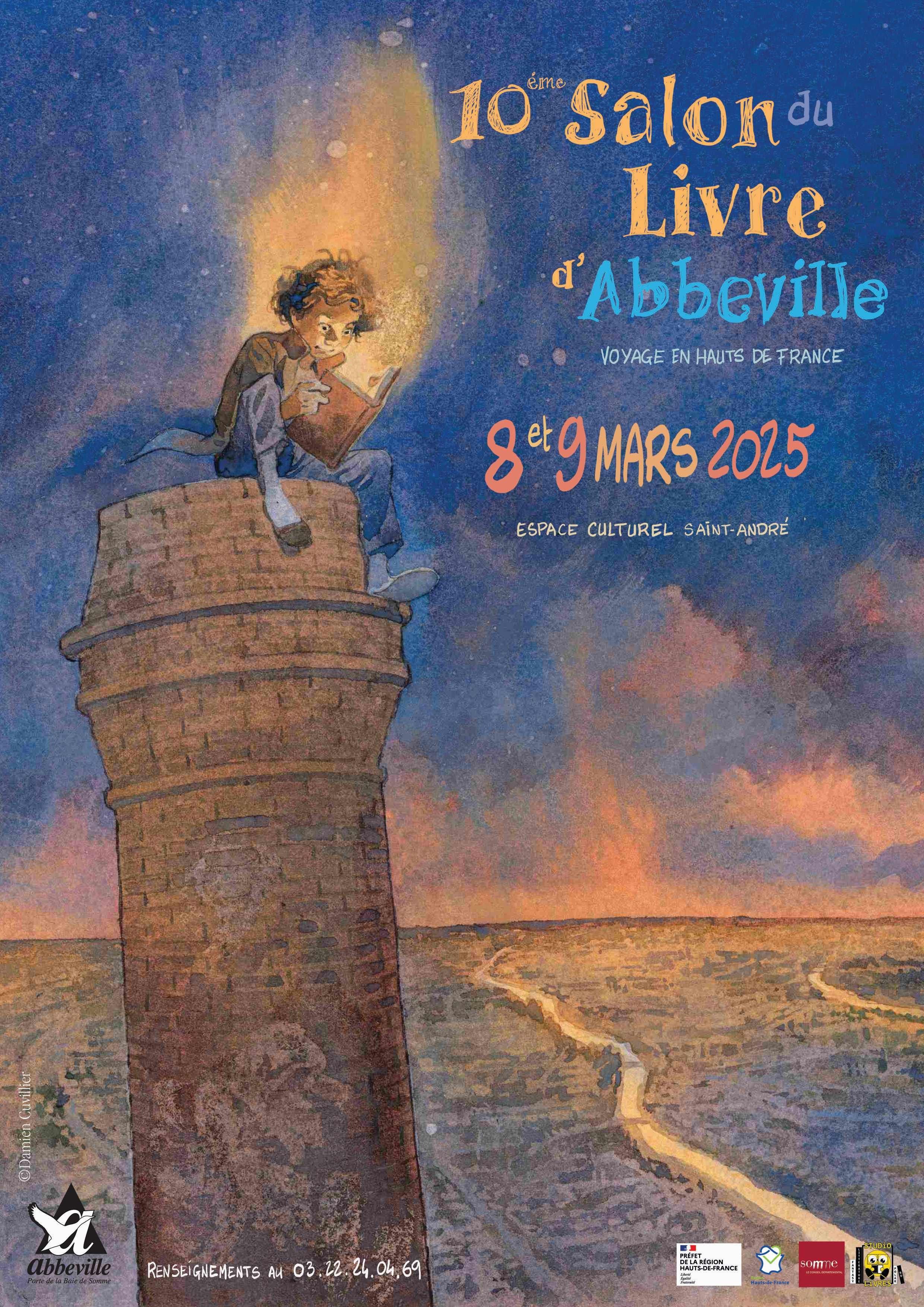 Affiche Salon du livre 2025 1759236699243
